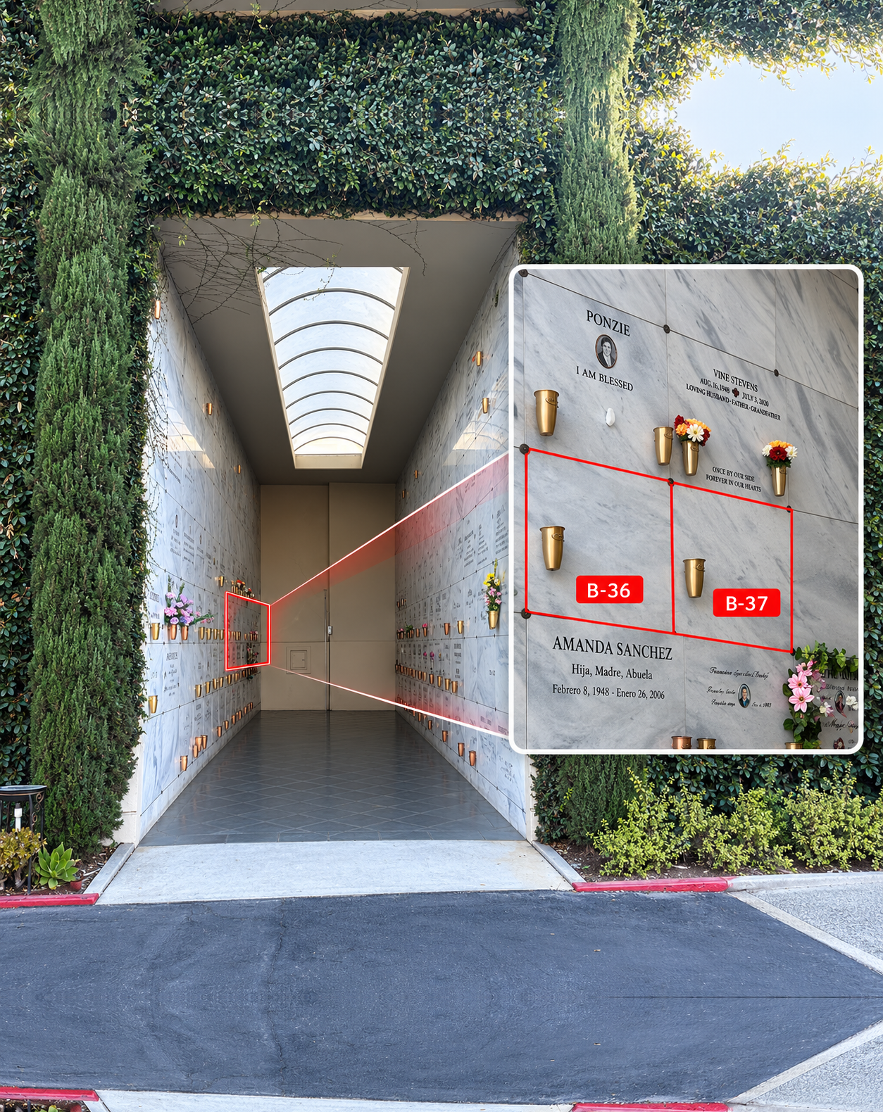 Mausoleum for sale - Hollywood Forever Cemetery: CB-900145