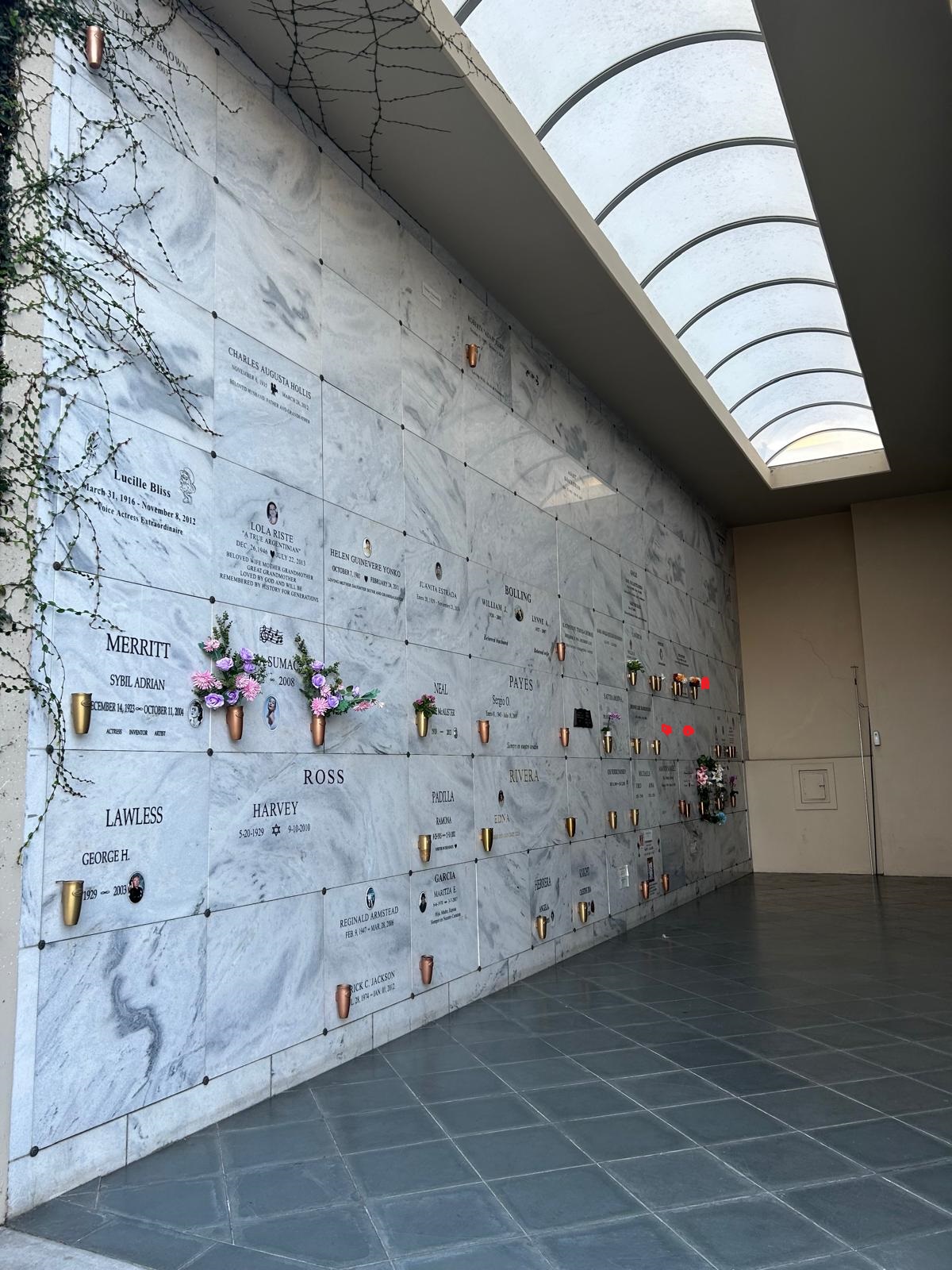 Mausoleum for sale - Hollywood Forever Cemetery (3 spaces)